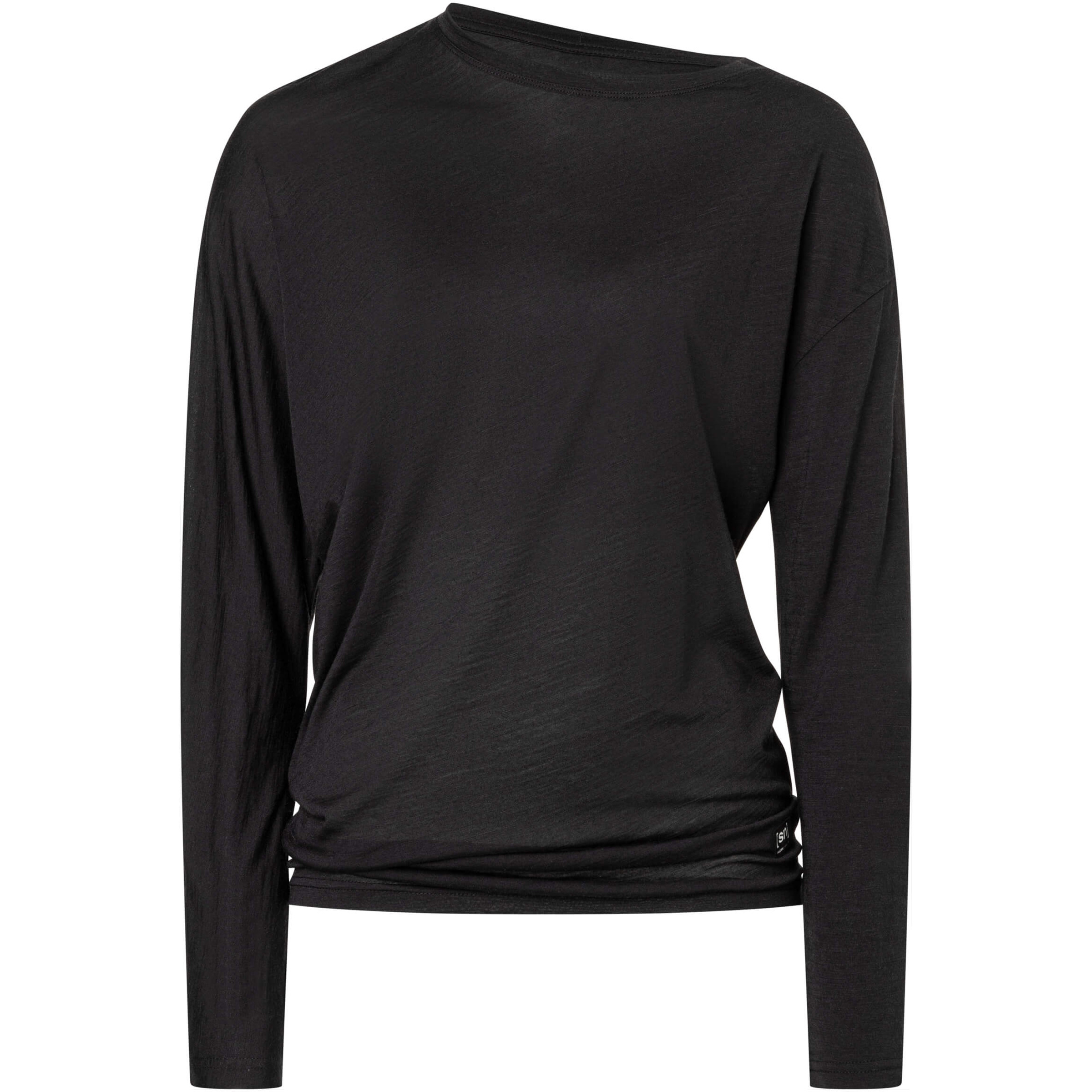 Super.Natural Yoga Loose Damen Longsleeves Merino schwarz Größe M Yoga | Lifestyle Hautfreundlich Merinowolle