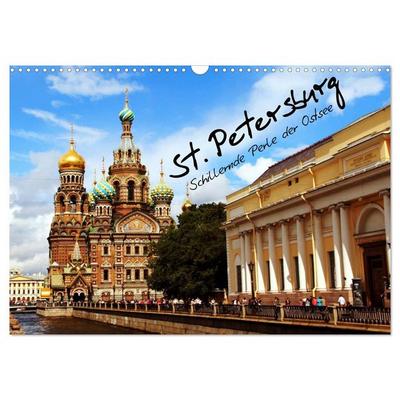 St. Petersburg (Wandkalender 2026 DIN A3 quer), CALVENDO Monatskalender