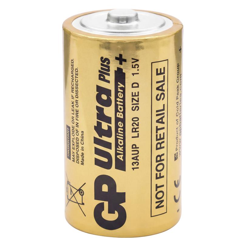 GP Batteries GP GPIND13AUPB Mono (D)-Batterie Alkali-Mangan 1.5 V 120 St. (120 Stk., D) (GNPCA13UP042)