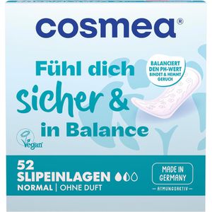 Cosmea Slipeinlagen Balance Normal, normal, ohne Duft, 52 Stück