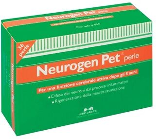 Nbf Lanes Neurogen Pet Integratore Sistema Nervoso Cani e Gatti 36 Perle