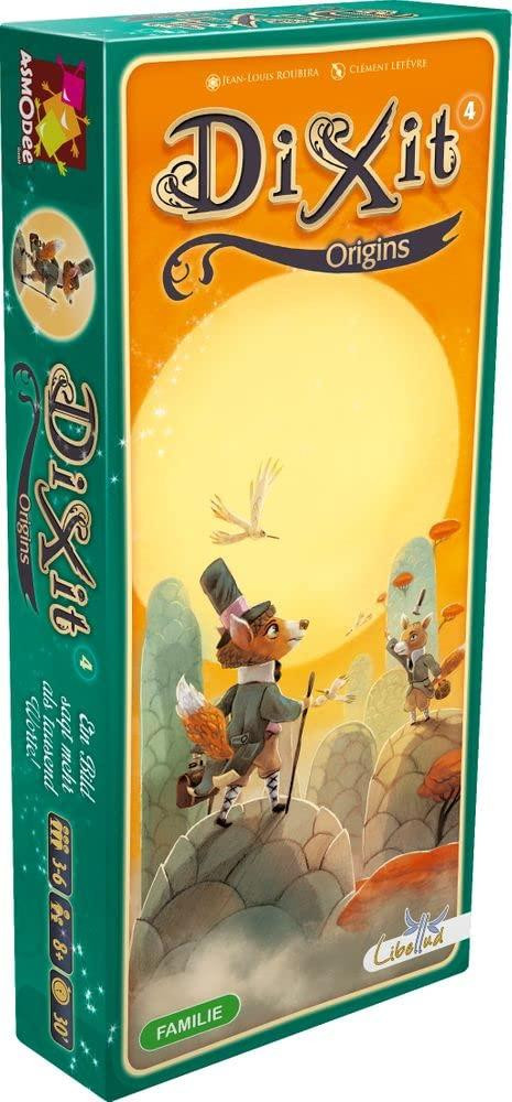 Libellud Dixit 4 – Origins uitbreiding, gezelschapsspel, Duitse versie