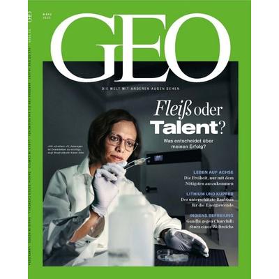 GEO 03/2025 - Fleiß oder Talent?, Geheftet von Jürgen Schaefer,Katharina Schmitz, Gruner + Jahr, 978-3-652-01560-8