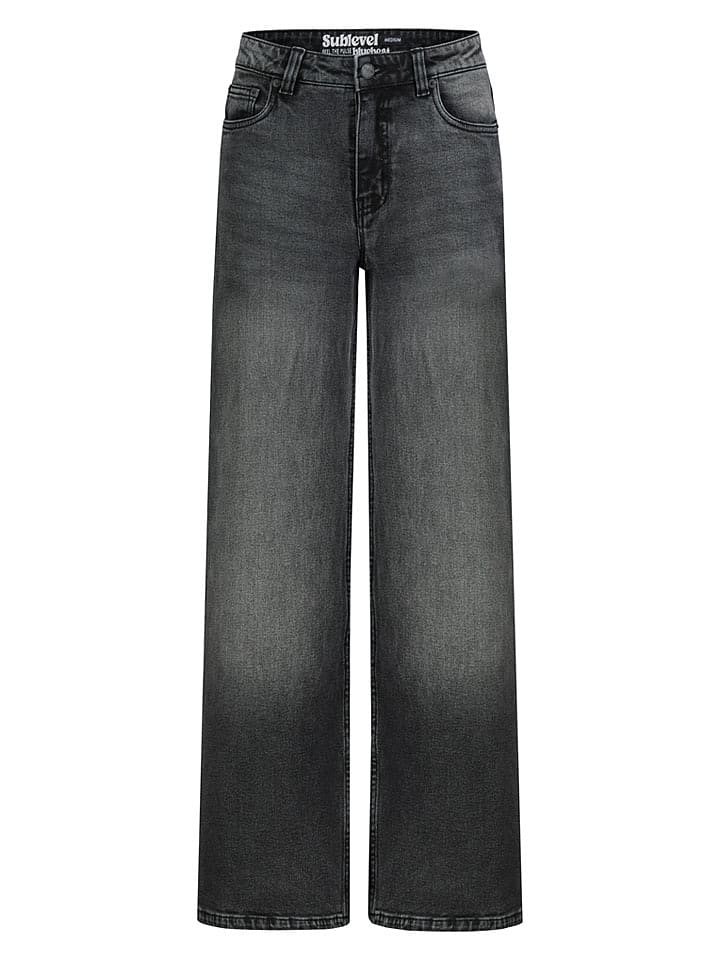 Sublevel Jeans - Wide leg - in Anthrazit - XXL