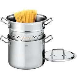 Spring Brigade Premium, Pfanne + Kochtopf, Silber