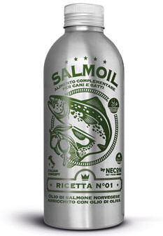 Necon Salmoil Ricetta 1 Alimento Cani e Gatti 250ML