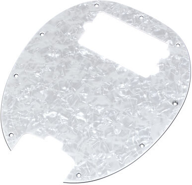 Music Man Pickguard Stingray SP WP H Imitation nacre blanche