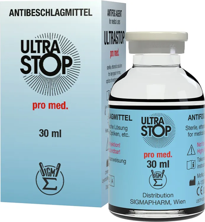 Sigmapharm Arzneimittel GmbH Ultrastop PromMed 30ml Durchstichflasche, steril, Antibeschlagmittel 8167900020
