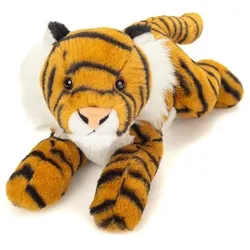 Teddy Hermann Tiger liegend 33cm (14 cm)