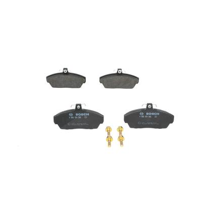 Bosch Bremsbelagsatz, Scheibenbremse [Hersteller-Nr. 0986424566] für Gaz, Land Rover