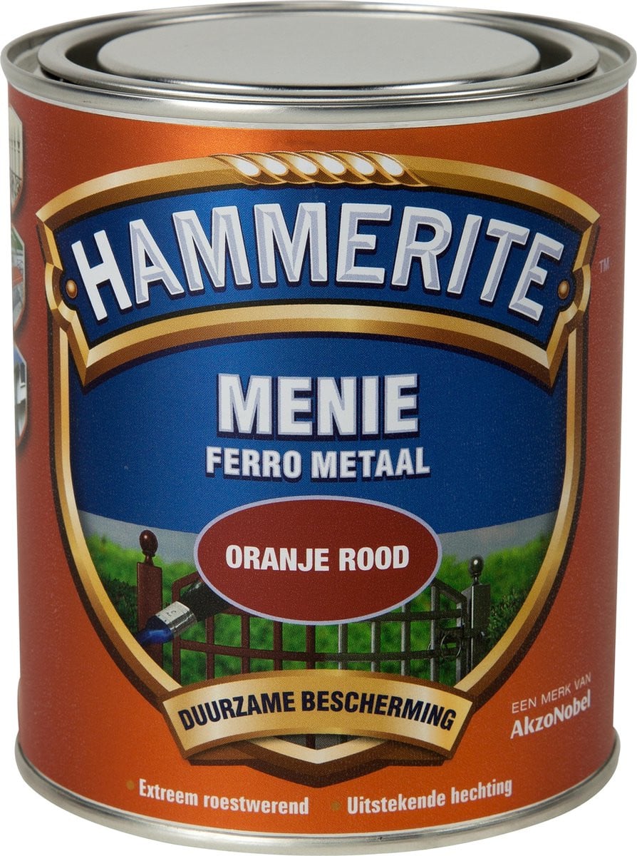 Hammerite Menie Oranje Rood 750 ml