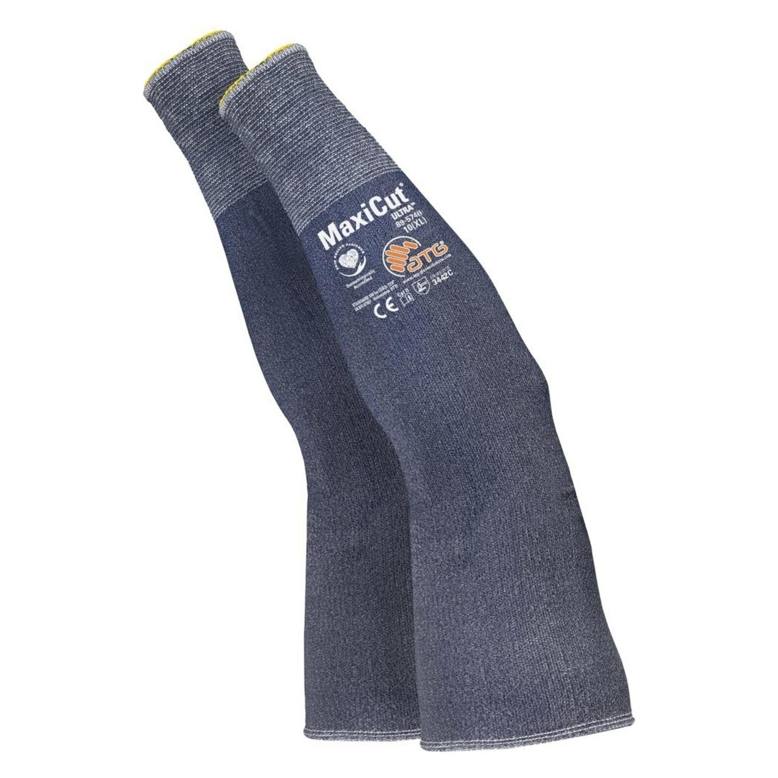 ATG MaxiCut Ultra Schnittschutz-Armstulpen schnittfester Armschutz | 12 Paar (10) (61876667)