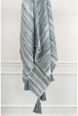 Rizzy Home Striped Throw Blanket