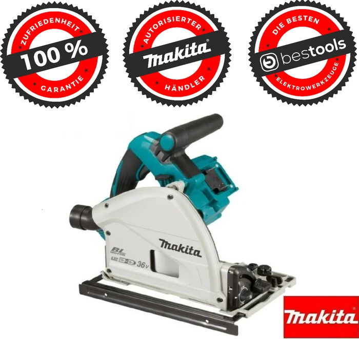 makita DSP600ZJ Akku-Tauchsäge 2x 18,0 V, ohne Akku