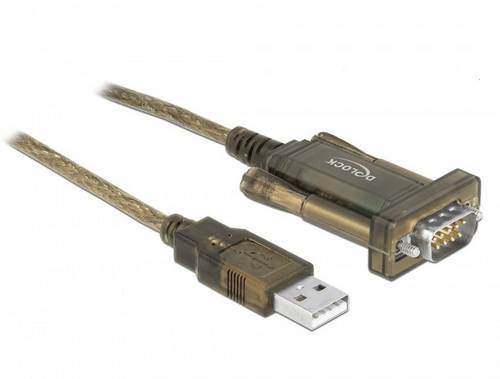 Delock USB 2.0 Adapter [1x USB 2.0 Stecker A - 1x Seriell (9pol.)] 64073 2m