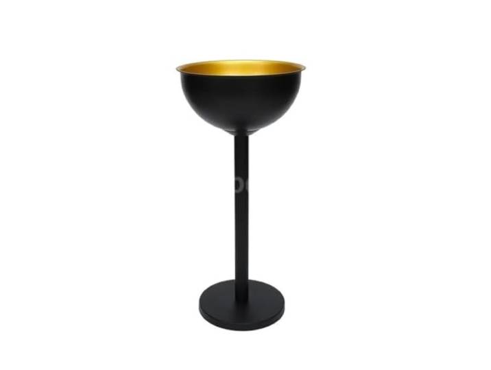 Eiswürfelbehälter Weinkühler-Eimer aus Edelstahl Barzubehör, Champagner, Bier, Eis, Heimästhetik(Color-04)