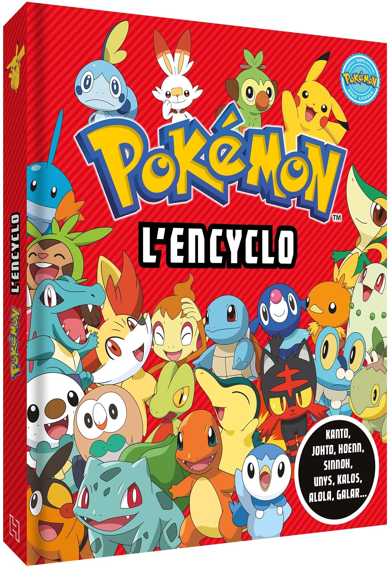 The Pokémon Company - Pokémon, l'encyclo : Kanto, Johto, Hoenn, Sinnoh, Unys, Kalos, Alola, Galar... - Preis vom 09.10.2026 07:28:09 h