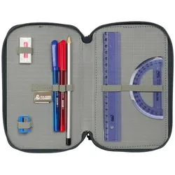 Safta, Etui, Real Madrid 25/26 Federmäppchen, 3-fach, 37 Stück