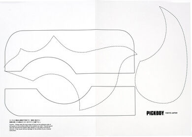 Pickboy Pickguard Clear glasklar