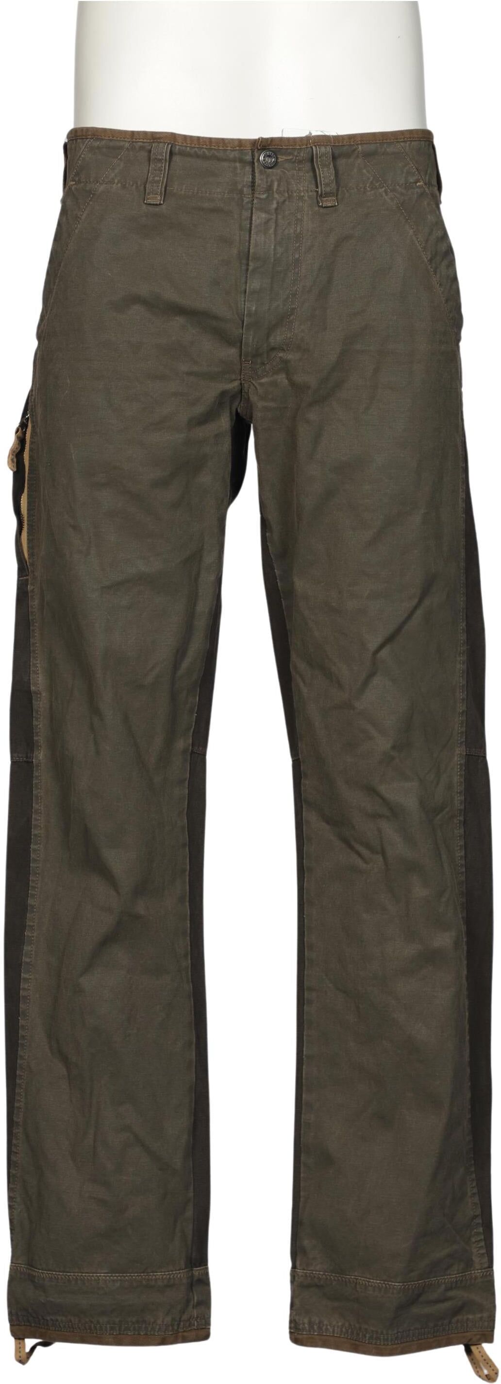 Murphy&Nye Herren Jeans, Grün, Gr. W36, Baumwolle - Second Hand