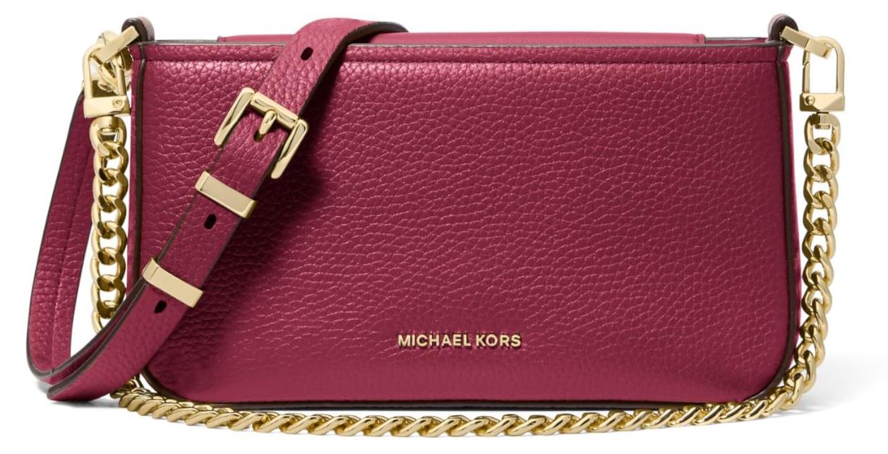 Michael Kors Sm Conv Xbody Pouchette Mulberry