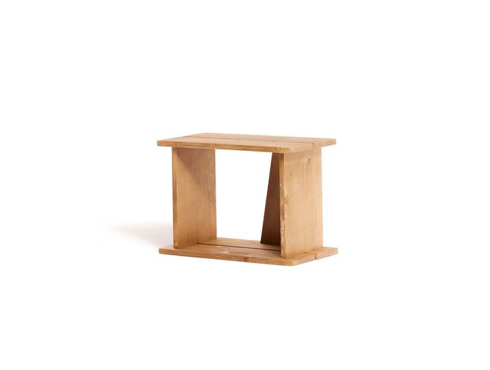 Étagère modulaire design marron clair