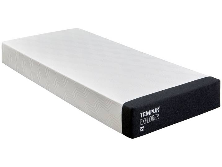 Tempur Viscomatratze 90x200 EXPLORER, grau, Stoff