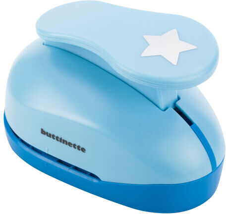 buttinette Jumbolocher XL "Stern", 70 mm