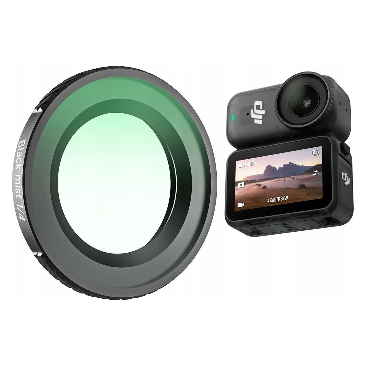 Sunnylife Filtr Black Mist 1/4 Efektowy do kamery Dji Osmo Nano + Etui / On-fi075-d (Sunnylife)