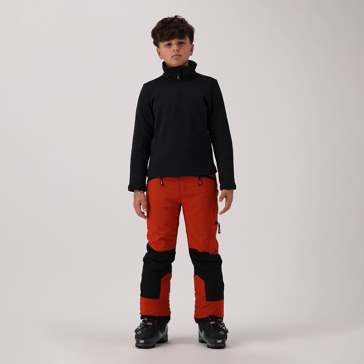 CMP KID Sweat nero (U901) 110 39E2324-U901-110
