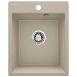 Deante, Spülbecken, Granitspüle mit 1 Becken (Einbauspüle, 40 cm, 50 cm)