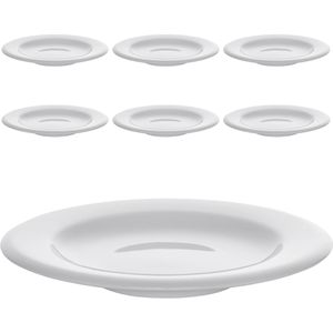 WMF Teller Professional Synergy, Dessertteller, Porzellan, rund, Ø 16 cm, weiß, 6 Stück