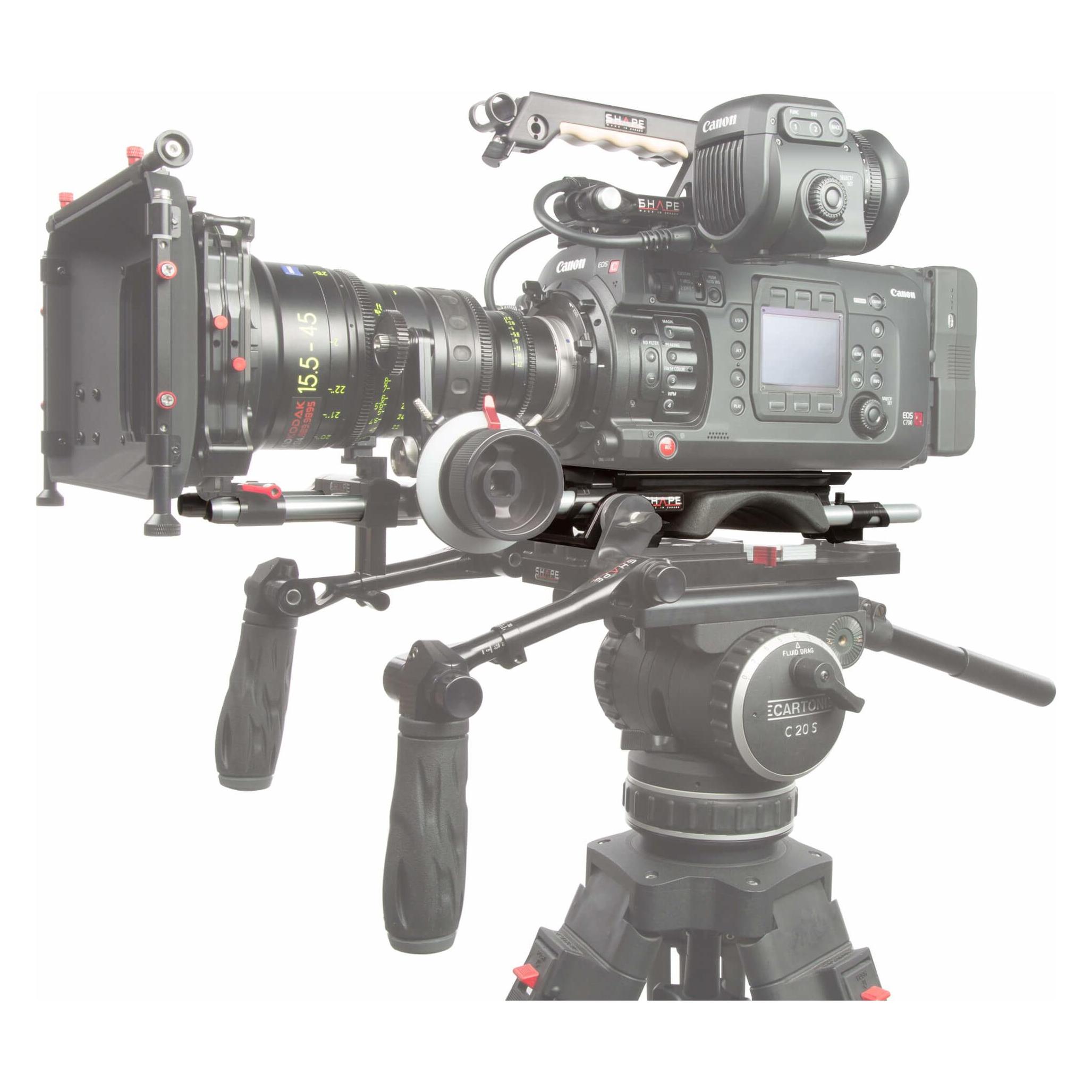 Shape BP10 - Revolt VCT Universal Baseplate With Camera Shoulder Mount (BP10)