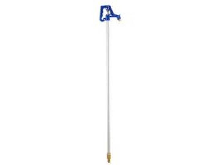 VEVOR Frostsicherer Gartenhydrant, 1595 mm, Außenwasserhahn mit 914,4 mm Eingrabetiefe, G 3/4 Zoll Rohranschluss, Hebelgriff + Handrad, bleifreier Hydrant für Bewässerung von Garten & Bauernhof