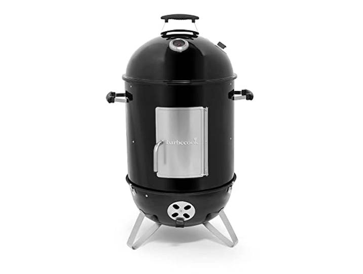 Fumoir Ø 44 cm pour fumage à chaud et froid grille 44cm noir 61x54x108cm