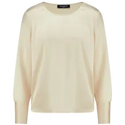 Bluse zum Schlupfen aus Seide Fadenmeister Berlin weiss, 46