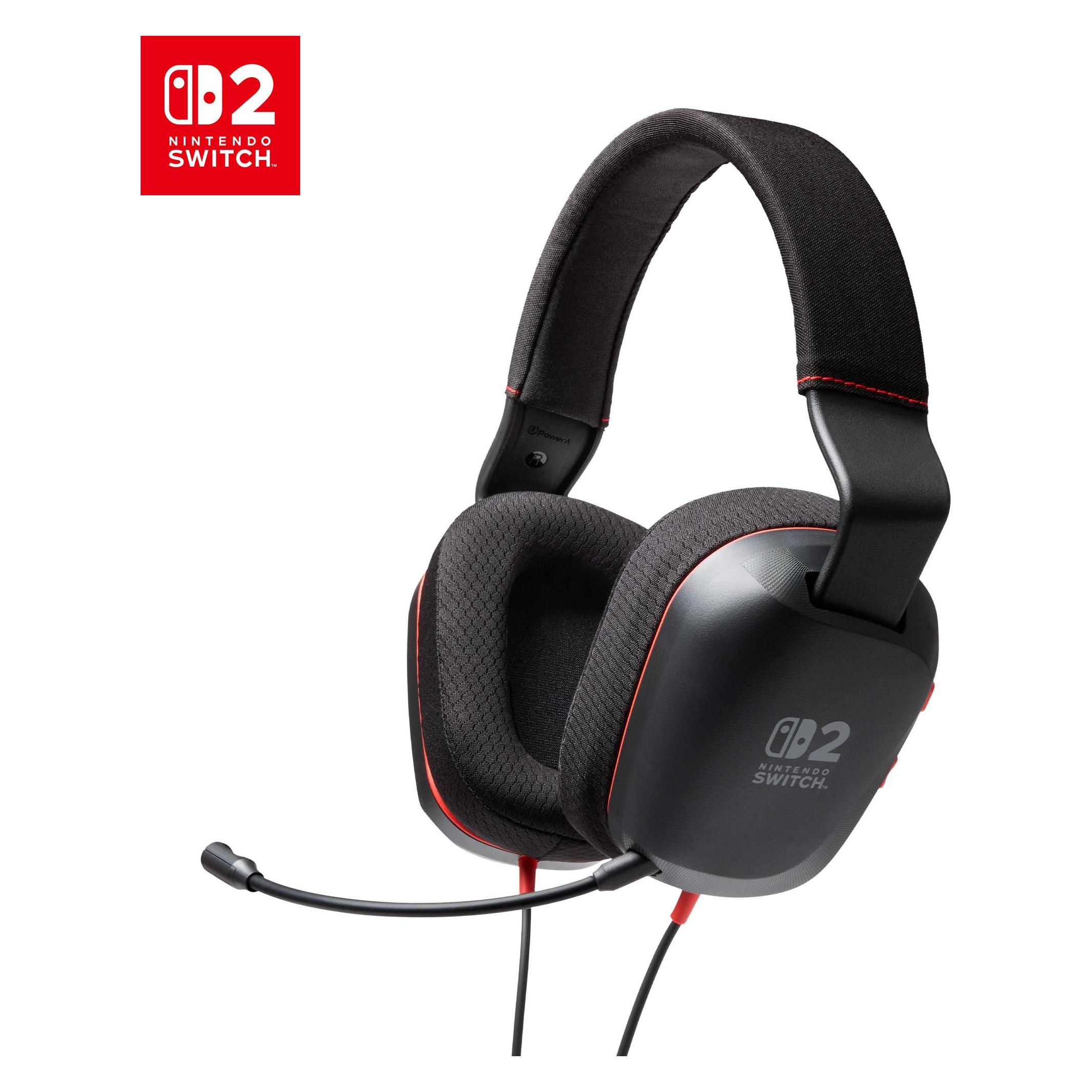 PowerA NSW2 Headset wired stereo black (Kabelgebunden) (NSHS0581)