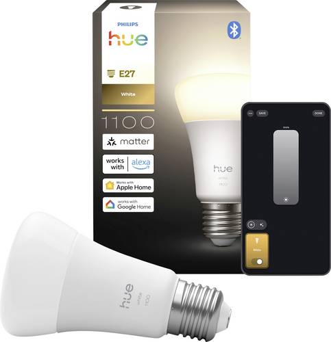 Philips Hue LED-Leuchtmittel 929003856101 EEK: E (A - G) Hue White E27 Warmweiß
