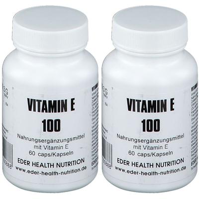 Vitamin E 100 Kapseln 2x 2x60 St