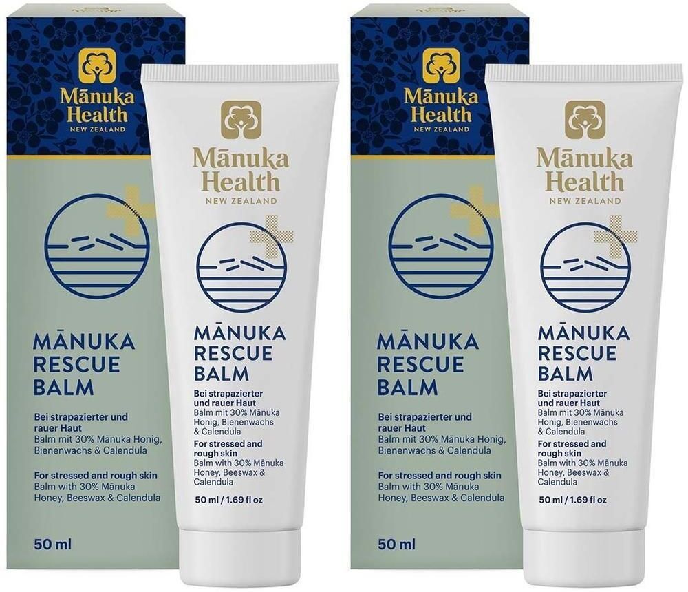 Manuka Health (Mānuka Health) Manuka Health Rescue Balm 2x 2x50 ml Salbe