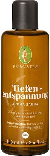 PRIMAVERA Aromatherapie SaunaAroma Sauna Tiefenentspannung bio 100 ml (179,00 € / 1 l)