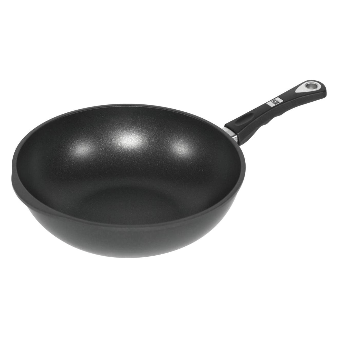 AMT Wok (Wok Pfanne, Aluminiumguss, 32 x 5 cm) (I-1032S)