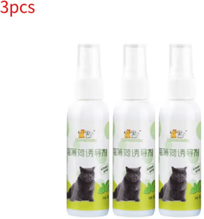 Inspire Picks Natural Catnip Spray For Cat Training, Play & Teeth Cleaning Support 3pcs