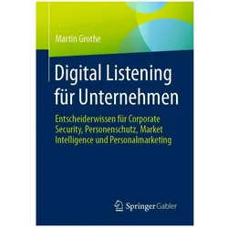 Digital Listening für Unternehmen, Fachbücher von Martin Grothe