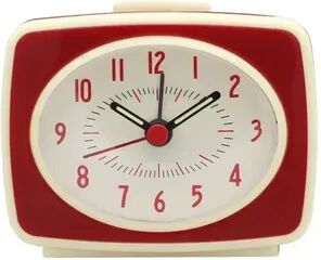 Daily Discovery Nordic Glow In The Dark Alarm Clock Battery Powered Bedside Clock For Students And Home Decor a