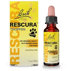 Bach RESCURA Pets Tropfen 10 ml