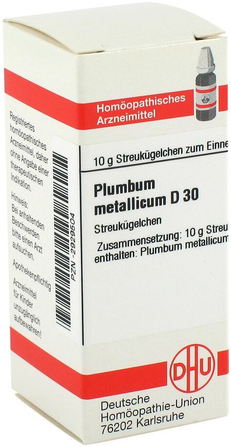 DHU Plumbum Met. D30 Globuli