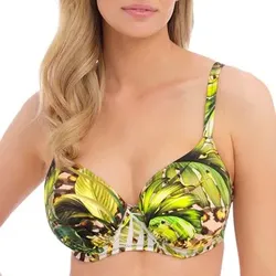 Fantasie Kabini Oasis UW Full Cup Bikini Top Grün/gemustert F 80 Damen