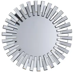 WANDSPIEGEL silbern 70 cm Cholet