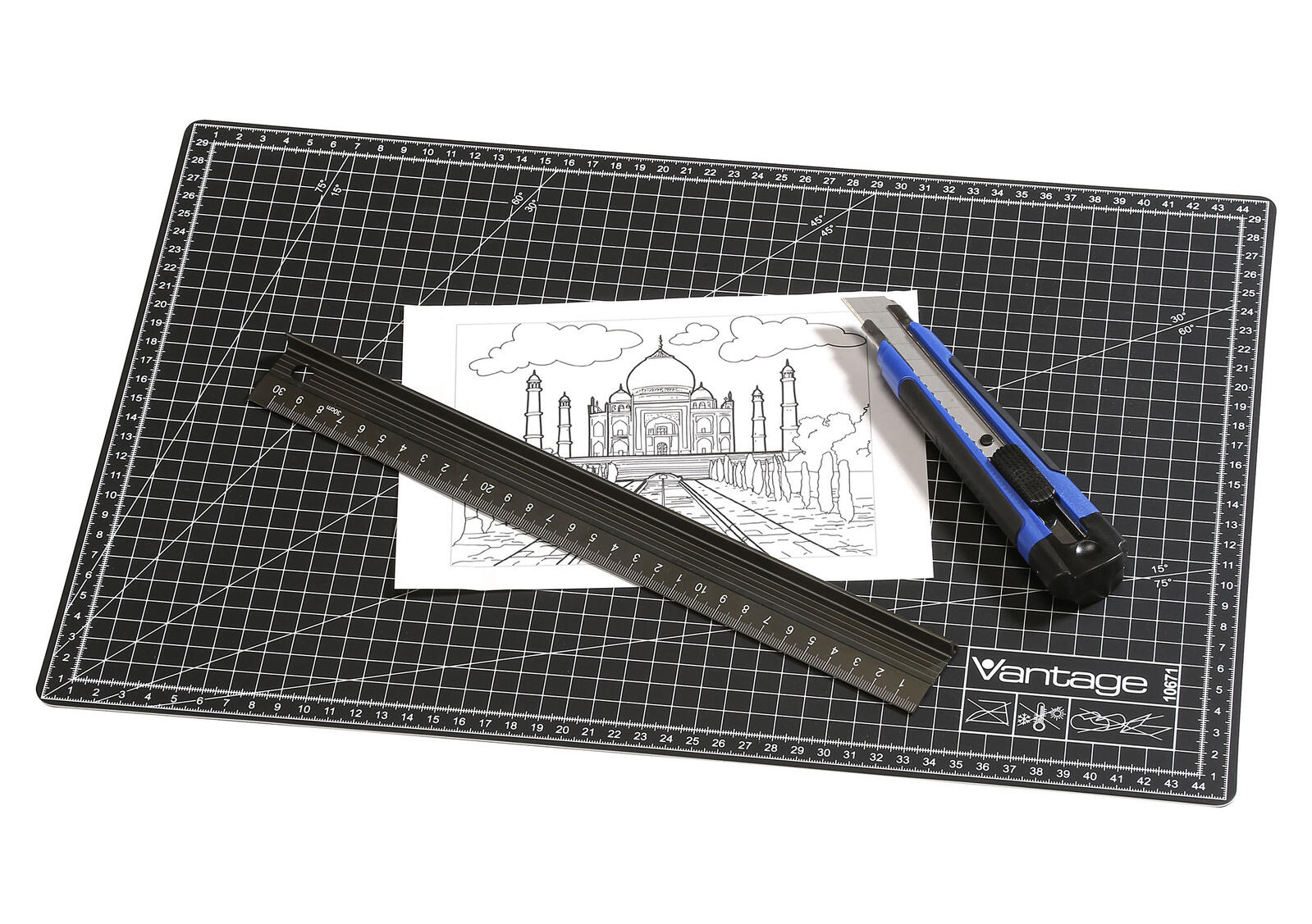 DAHLE Vantage Schneidematte 30,0 x 45,0 cm schwarz 10671-20143